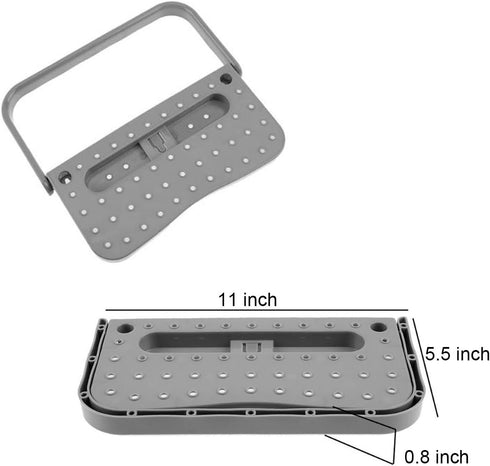 Laugh Cat 4 Pack Hanging Plastic Shoe Rack Wall Mount Creative Folding Organizer Camper Shoes Storage Shelf Adhesive