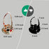 UKJENT 7 Egg Collecting Basket, Pouches Large Chicken Egg Gathering Basket, Machine Washable, Hold Different Size Eggs