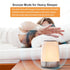 3 Dimmable Snooze winshine Touch Wake Up Night Light with Sunrise Simulation Alarm Clock, Ways Warm White Bedside Lamp