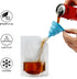 20 Pcs Reusable Sneak Travel Drinking Flasks, Concealable Alcohol Plastic Flasks with Funnel, 8 oz