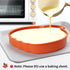 Pumpkin Cake Pan 3 Pack - 7 Inch Silicone Pumpkin Pancake Molds for Fall Baking, Halloween, Thanksgiving