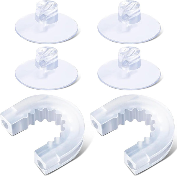 Bathroom Shower Caddy Connector Sucker with 4pcs Large Suction Cups, Easy to Attach, Compatible with Zenna Home