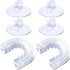 Bathroom Shower Caddy Connector Sucker with 4pcs Large Suction Cups, Easy to Attach, Compatible with Zenna Home