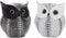 Owl Decor Sculpture for Home, Office, Bookshelf, TV Stand, Minimalist Resin Animal Crafts Gift for Friends, Family