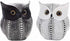 Owl Decor Sculpture for Home, Office, Bookshelf, TV Stand, Minimalist Resin Animal Crafts Gift for Friends, Family