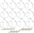 12 Pcs 3.15"/8cm Hanging Candle Holder Glass Globes for Candles, Air Plant Holders, Home Wedding Decoration