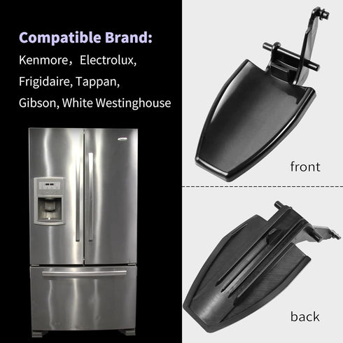 241682003 Black Refrigerator Water Dispenser Lever, Compatible with Westinghouse & Kenmore, 1 Year Warranty