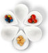 Ceramic Dip/Dipping Bowls Set, Small White Porcelain Bowls Set of 6 for Dessert, Cereal, Ketchup, 5oz/pc