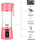 Generic Portable Blender, Purple, USB Rechargeable, Detachable Attachment, 380ml Capacity