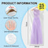 BEISHIDA 25pcs 72 Inch Plastic Garment Bag Dry Cleaner Bags Clear Plastic bag Dry Cleaning Laundry Bags for Clothes Cover Hanging Clothes Clothes Storage for Long Dresses Skirt Coat Suit Shirt Jacket by BEISHIDA