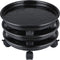 Skelang Plant Caddy, 11.8" Plant Stand, Round Plant Pallet Pot with Lock Wheels,