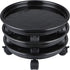 Skelang Plant Caddy, 11.8" Plant Stand, Round Plant Pallet Pot with Lock Wheels,