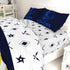 Ninja 3 Piece Twin Sheet Set, Soft Microfiber Bedding