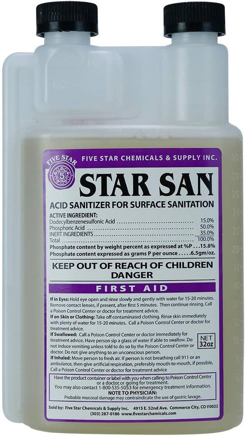 Five Star - 6022b_ - Star San - 32 Ounce - High