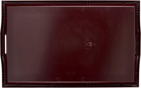 GET RST-2517-1-M 25" 16", G.E.T. Coffee Table / Ottoman Tray with Handles, x Mahogany