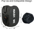 2Pack Mesh Pop Up Laundry Hamper, Foldable Laundry Basket with Side Pocket for Nursery, Laundry Room & Travel
