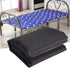xianshi Black Universal Rollaway Folding Bed Storage Cover - Portable Dust Proof Protective Cover with Zipper for