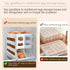 4 Tiers Egg Trays, Egg Holder for Fridge, Auto Rolling Fridge Egg Organizer, Space-Saving Egg Dispenser, 30 Large Capacity Egg Dispenser for efrigerator