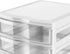Life Story 3 Drawer Stackable Shelf Organizer, Plastic Storage Drawers for Bathroom, Makeup, or Pantry Organization