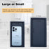 Small Silicone Bathroom Vanity Tray, Rectangle Soap and Sponge Holder for Kitchen Sink