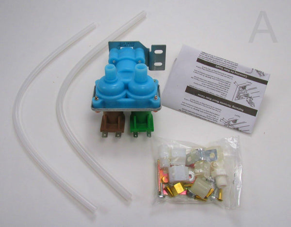 Edgewater Parts 2182106 Dual Water Valve Kit Compatible with Whirlpool, Kenmore, Maytag, KitchenAid, and more
