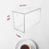 AZEZO 6-Pack 6 Tea Bag Drawers Organizer - Clear Plastic Drawer Tea Bag Holder; Stackable & Portable; Wider Size;