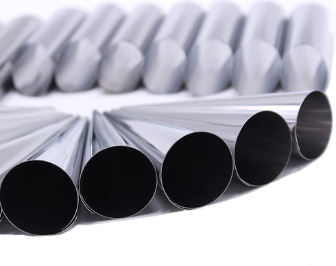 Stainless Steel Cream Horn Molds, 21 Pcs Cannoli Form Tubes and Croissant Baking Molds with Cleaning Brush