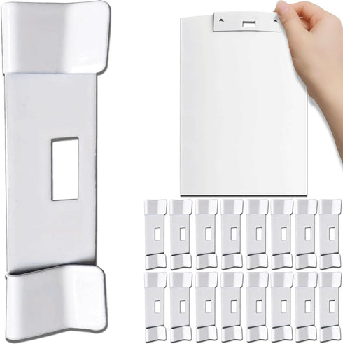 16PCS Vertical Blind Repair Vane Savers, Metal Vertical Blinds Repair Kit for Replacement Slats