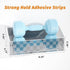 2 Pack Natheeph Bath Toy Storage Holder, Large Capacity Bath Toy Organizer for Tub Clear Baby Bathtub Toy Storage Multi