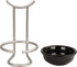 Spectrum Diversified Euro Spoon Rest with Ceramic Dish, Satin Nickel