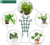 UWIOFF 12 Pack Trellis for Potted Plants, Garden Trellis for Climbing Plants Plastic Mini Climbing Plant Trellis Flower