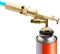 Copper Alloy Butane Torch Head - Adjustable Flame Kitchen Torch for Culinary, BBQ, Baking, Cooking, Soldering