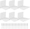FENTEC Floating Book Shelves for Wall, Wall Mounted Invisible Floating Bookshelf, Heavy-Duty