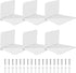 FENTEC Floating Book Shelves for Wall, Wall Mounted Invisible Floating Bookshelf, Heavy-Duty