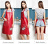 PU Kitchen Oil and Waterproof Aprons for Women, Pocket for Cooking and Washing