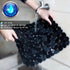 Bligli Pebble Sink Mat for Stainless Steel/Ceramic Sinks, 2 Pack, PVC Sink Protectors, 15.7 x 11.8 inch, Black