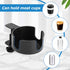 Desk Cup Holder Clamp - Large Anti-Spill Drink Holder, Easy Install for Coffee Mugs, Water Cups