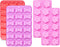 Silicone Molds Puppy Dog Paw and Bone, Non-Stick Food Grade Molds for Chocolate, Candy, and Cupcake Baking (Set of 4)