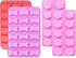 Silicone Molds Puppy Dog Paw and Bone, Non-Stick Food Grade Molds for Chocolate, Candy, and Cupcake Baking (Set of 4)