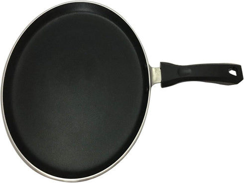 Nonstick Dosa Tawa Crepe Pancake Pan, Indian Style Round Griddle, 11 Inches, Thickness 4 mm