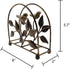 Cast Iron Bird & Tree Classic Napkin Holder - Tabletop Freestanding Tissue Dispenser, Bronze