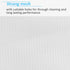 GOGOODA 7Pcs Mesh Laundry Bags for Delicates with Premium Zipper, Clothing Washing Bags for Travel and Laundry
