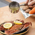 250ML Sauce Pan Saucepan Stainless Steel Sauce Pot Double Spout Oil Pan Warming Pot Frothing Pitcher Dishwasher Safe for Home Kitchen Cookware Accessories by Kichvoe