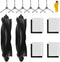 Replacement Accessories Kit for eufy L60 L50 Robot Vacuum Cleaner, 12 Packs with Brushes and Filters