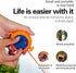 Portable Travel Clothesline Cord, Adjustable 33ft Camping Clothes Line with 20Pcs Windproof Clothespins