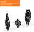 18'' 2 Pack, Clear Acrylic Bookshelf Acrylic Floating Book Shelves, Wall Mounting Invisible Ledge Book Shelf