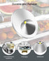 2 Pack Upgrade LED Light Bulb & Cover Assembly for GE Refrigerator, Replace WR55X11132, WR55X25754