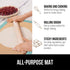 Gorilla Grip Reusable Silicone Baking Mat - 2 Pack BPA-Free Nonstick Liner for Oven Cookie Sheets