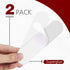 ChengFu 5.7 1.6 Inch (2 Pack) Self Adhesive Strips, Replacement Adhesive Strips Compatible with Self Adhesive Paper