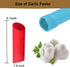 DXary Set, 10 Garlic Peeler Pieces Silicone Garlic Roller Garlic Peeler Tube Easy Garlic Peeled Tool Skin Remover